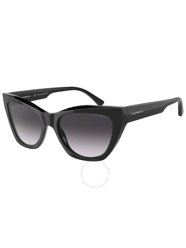 Emporio Armani Gradient Gray Cat Eye Ladies Sunglasses EA4176 58758G 54 - EMPORIO ARMANI - BALAAN 1