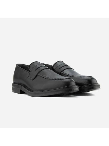 Pacific Cowhide Basic Penny Loafers Vanta Black - MIAMIPROJECT - BALAAN 1