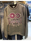 Monster Brushed Sweatshirt Grey - KENZO - BALAAN 4