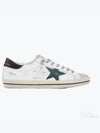 Superstar Brown Tab Low Top Sneakers White - GOLDEN GOOSE - BALAAN 2