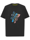 Zebra Printing T Shirt Black M2R 924U KP3713 79 - PAUL SMITH - BALAAN 3