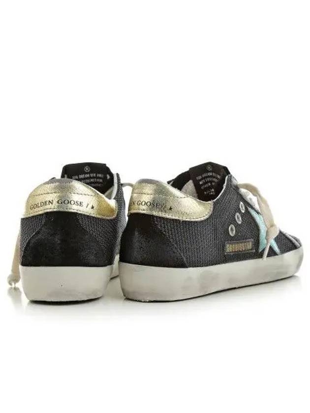 Distressed Superstar Low Top Sneakers Black - GOLDEN GOOSE - BALAAN 4