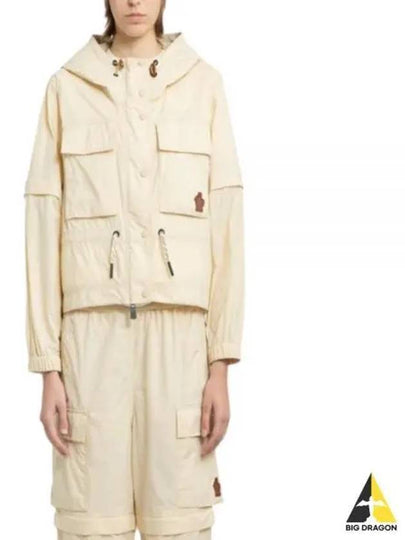 Limoshi hooded jacket beige - MONCLER - BALAAN 2