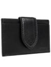 Le Porte Carte Bambino Flap Card Wallet  Black - JACQUEMUS - BALAAN 4