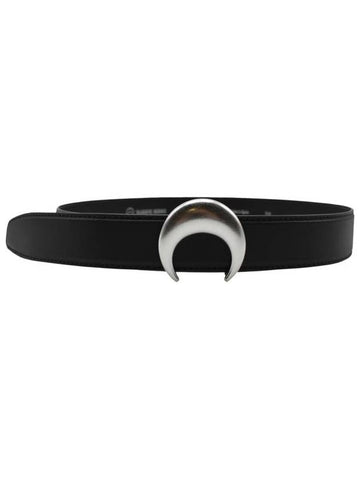 Marine Serre Recycle Leather Buckle Belt Accessories - MARINE SERRE - BALAAN 1