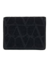 Toile Iconographe Half Wallet Black - VALENTINO - BALAAN 2