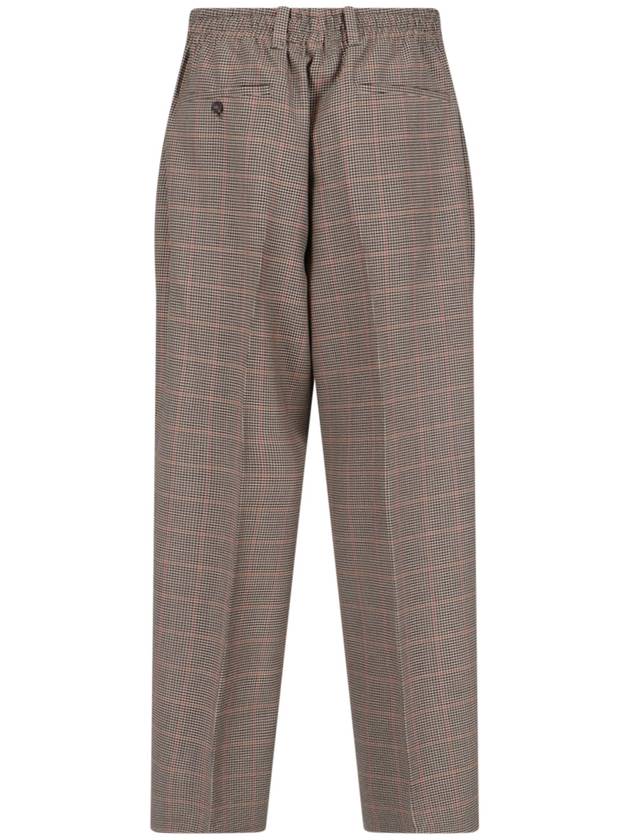 Golden Goose Men's pants in three-colored houndstooth - GOLDEN GOOSE - BALAAN 3