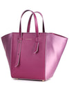 Blooming Satin Two Way Tote Bag Violet - LECHROMAQI - BALAAN 7