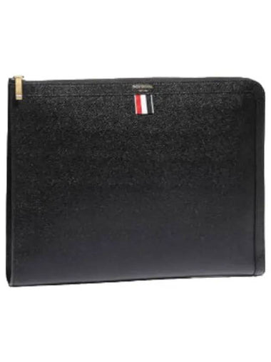 RWB Tab Pebble Folio Clutch Medium - THOM BROWNE - BALAAN 1