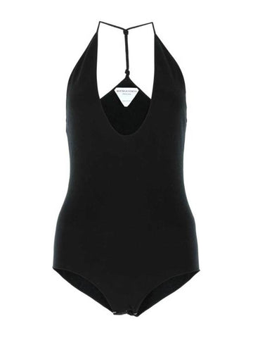 Bodysuit T-Shirt 616943VKSE0 1000 Black - BOTTEGA VENETA - BALAAN 1