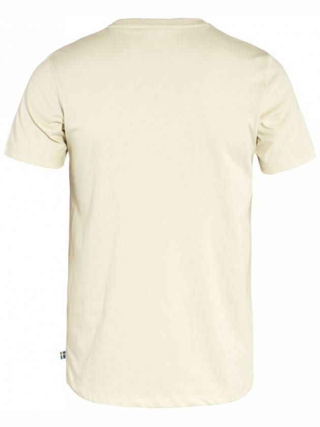 Men's Fox T Shirt Chalk White - FJALL RAVEN - BALAAN 3