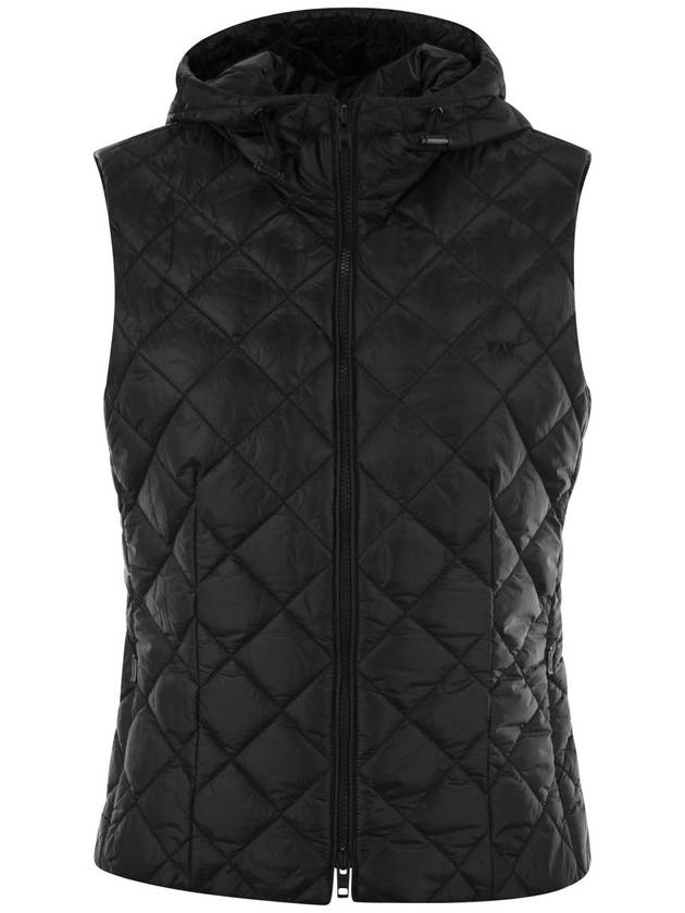 Quilted nylon waistcoat - FAY - BALAAN 1