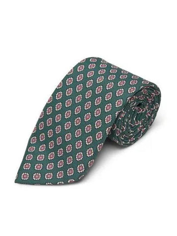 knitted silk tie green - POLO RALPH LAUREN - BALAAN 1