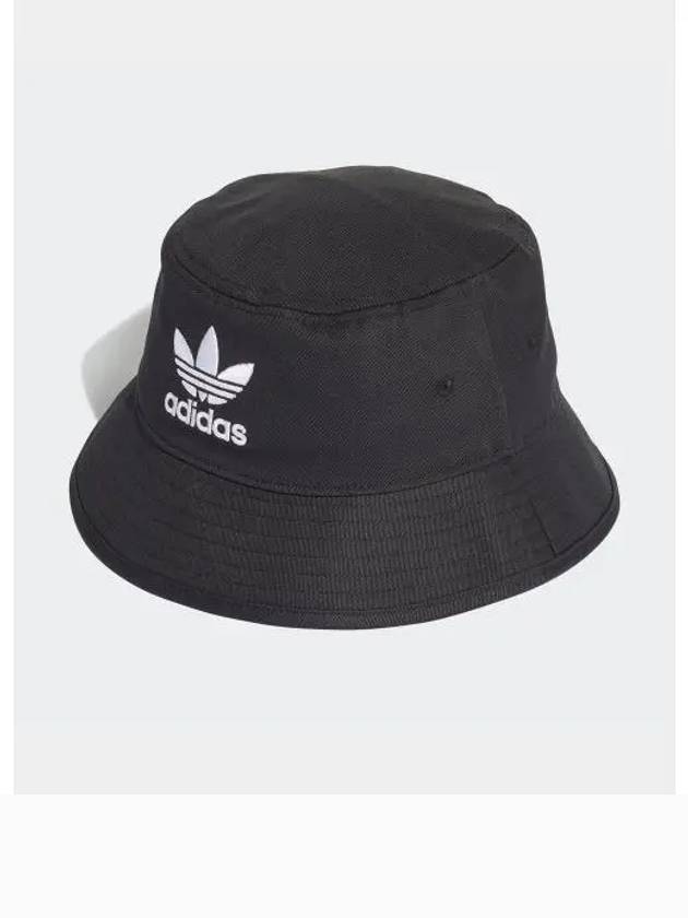 Trefoil Logo Bucket Hat Black - ADIDAS - BALAAN 2