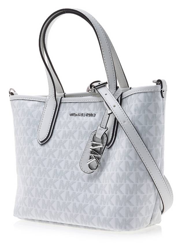 Eliza Extra Small Logo Tote Bag White - MICHAEL KORS - BALAAN 4