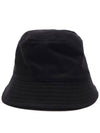 Haley Embroidered Logo Bucket Hat Black - ISABEL MARANT - BALAAN 7