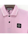 Kids Logo Patch Polo Short Sleeve T Shirt 14 Pink 801621348 V0080 - STONE ISLAND - BALAAN 3