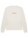 Stitched chest logo sweatshirt ivory men 233963 - MAISON MARGIELA - BALAAN 2