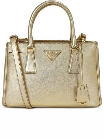 Saffiano Lux Galleria Bag Mini 1BA316 NZV F0522 V OOO 1025467 - PRADA - BALAAN 1