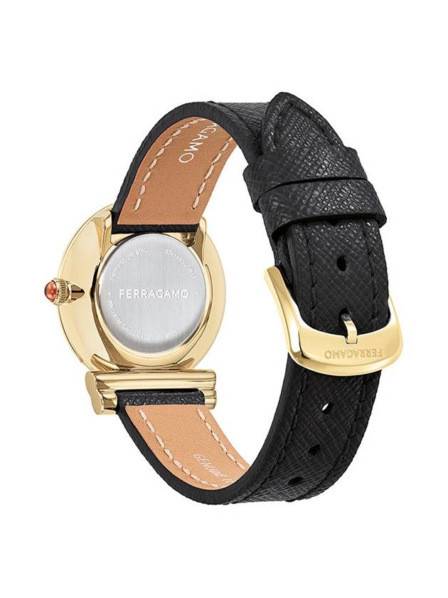 Gancini Quartz Watch Black - SALVATORE FERRAGAMO - BALAAN 5