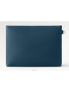 Takeoff Leather Clutch Bag Blue - LOUIS VUITTON - BALAAN 5