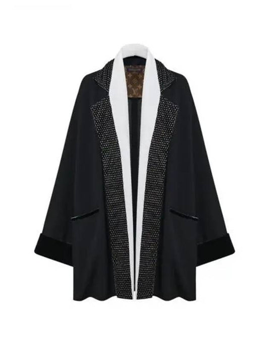 Crystal lapel robe jacket 1AC3F2 - LOUIS VUITTON - BALAAN 1