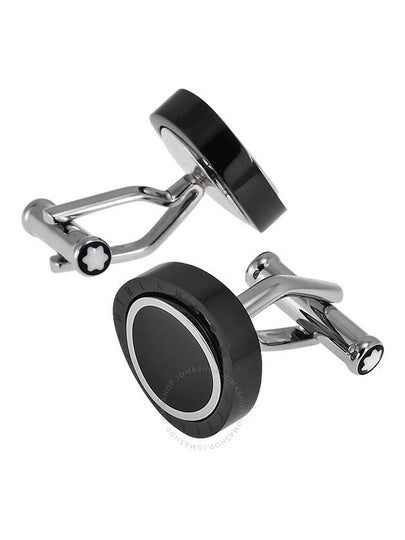 Montblanc Meisterstuck Contemporary Turning Black PVD Cuff Links 104506 - MONTBLANC - BALAAN 2