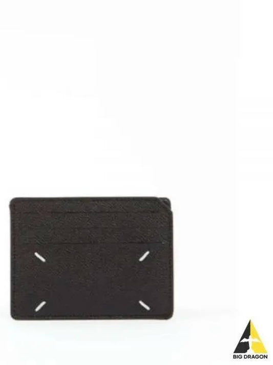 Stitch Small Card Wallet Black - MAISON MARGIELA - BALAAN 2