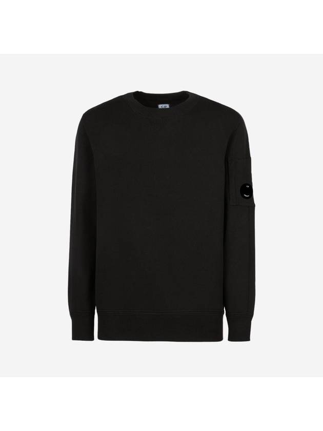 Lens Wappen Sweatshirt Black - CP COMPANY - BALAAN 2