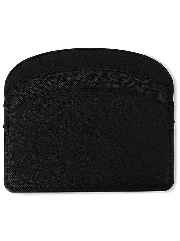 Demi Lune Card Wallet Black - A.P.C. - BALAAN 3