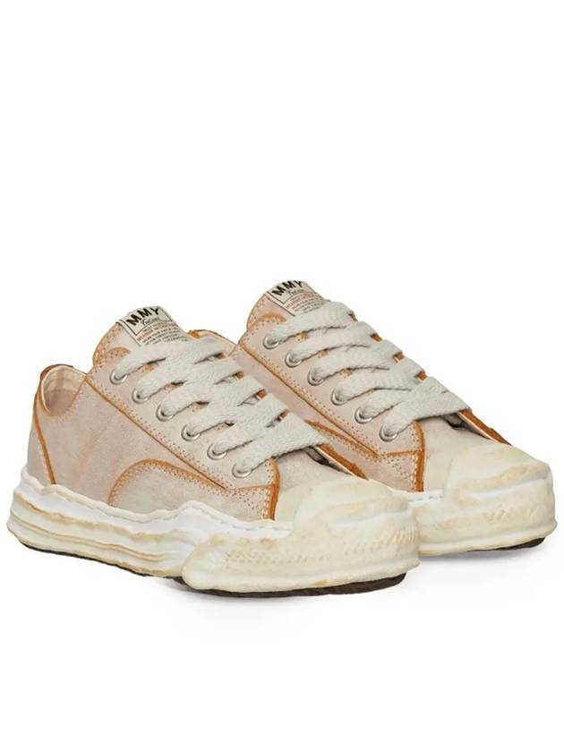 Hank OG Sole VE Leather Low Top Sneakers White - MIHARA YASUHIRO - BALAAN 3