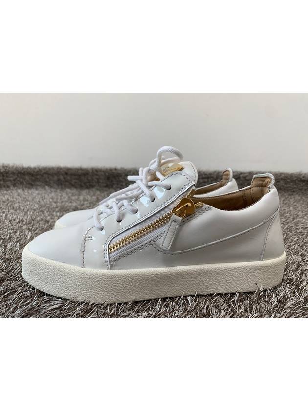 May London Gold White Women s Sneakers 37 5 245 - GIUSEPPE ZANOTTI - BALAAN 5