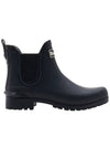 Wilton Wellington Chelsea Rain Boots Black - BARBOUR - BALAAN 3