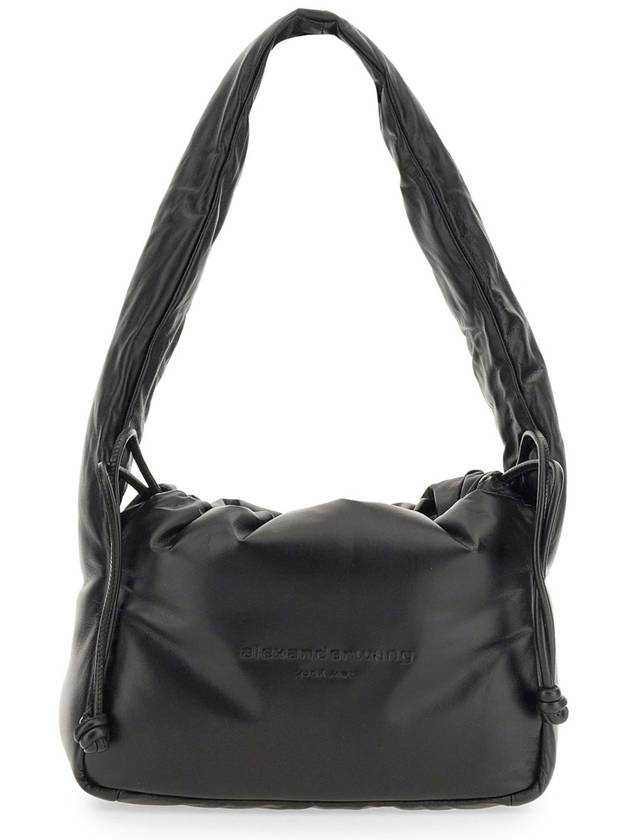 23 fw Black Leather Lion PUFF Shoulder Bag 20423K08L001 B0480738785 - ALEXANDER WANG - BALAAN 2