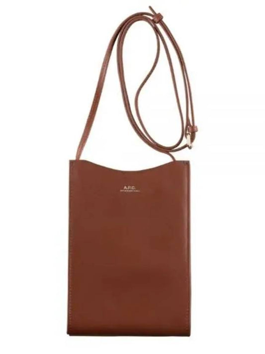 Jamie Neck Pouch Mini Bag Brown - A.P.C. - BALAAN 2