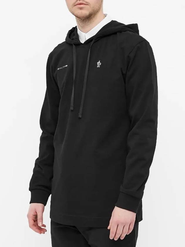 8D70310 829JH 999 Black Men’s Hoodie - MONCLER - BALAAN 2