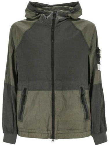 Nylon Metal Windbreaker Musk - STONE ISLAND - BALAAN 1