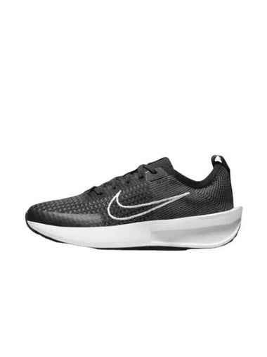 Interact Run Low Top Sneakers White Black - NIKE - BALAAN 1