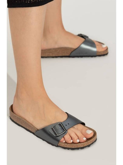 Birkenstock Slides Madrid BS, Women's, Grey - BIRKENSTOCK - BALAAN 2