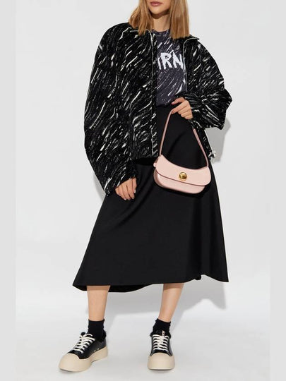 Marni Velvet Jacket With Hood, Women's, Black - MARNI - BALAAN 2