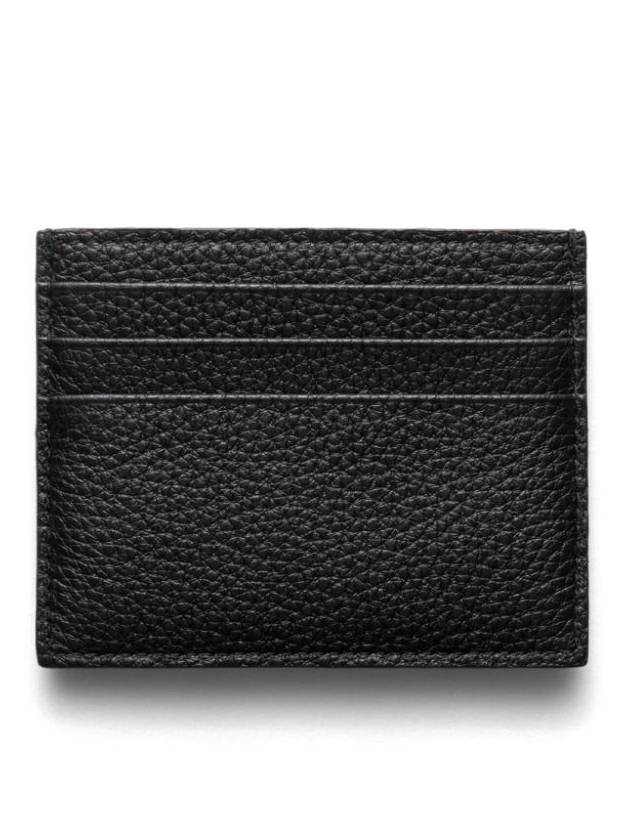 Triangle Logo Card Wallet Black - PRADA - BALAAN 3