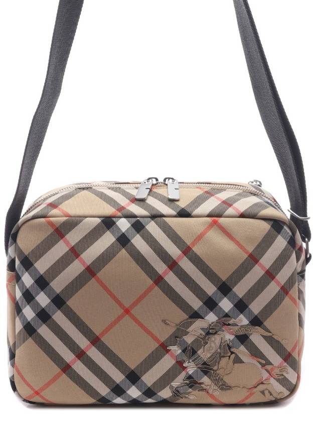 Vintage Check Messenger Bag Beige - BURBERRY - BALAAN 3