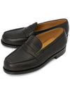 Leather Loafers Black - J.M. WESTON - BALAAN 1