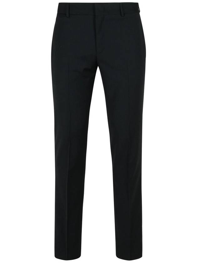 Pt01 'Epsilo' Black Polyester Blend Pants - PT01 - BALAAN 1