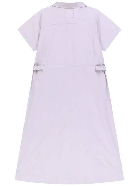 OG nylon shirt dress lavender - OFFGRID - BALAAN 2