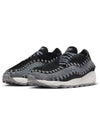 Air Footscape Woven Low Top Sneakers Black Smoke Grey - NIKE - BALAAN 4