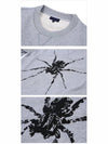 Spider Print Sweatshirt Grey - LANVIN - BALAAN 7