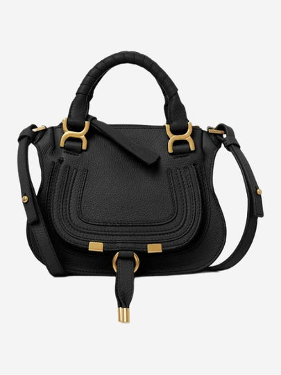 Marcie Mini Double Carry Tote Bag Black - CHLOE - BALAAN 2