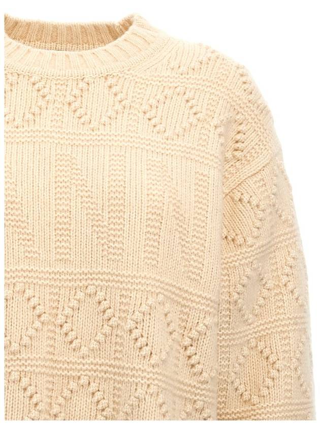 Ganni 'Bubble Knit' Worked Sweater - GANNI - BALAAN 6