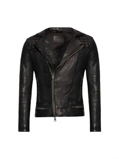 Men s Biker Jacket ML058F INK NAVY - ALLSAINTS - BALAAN 1